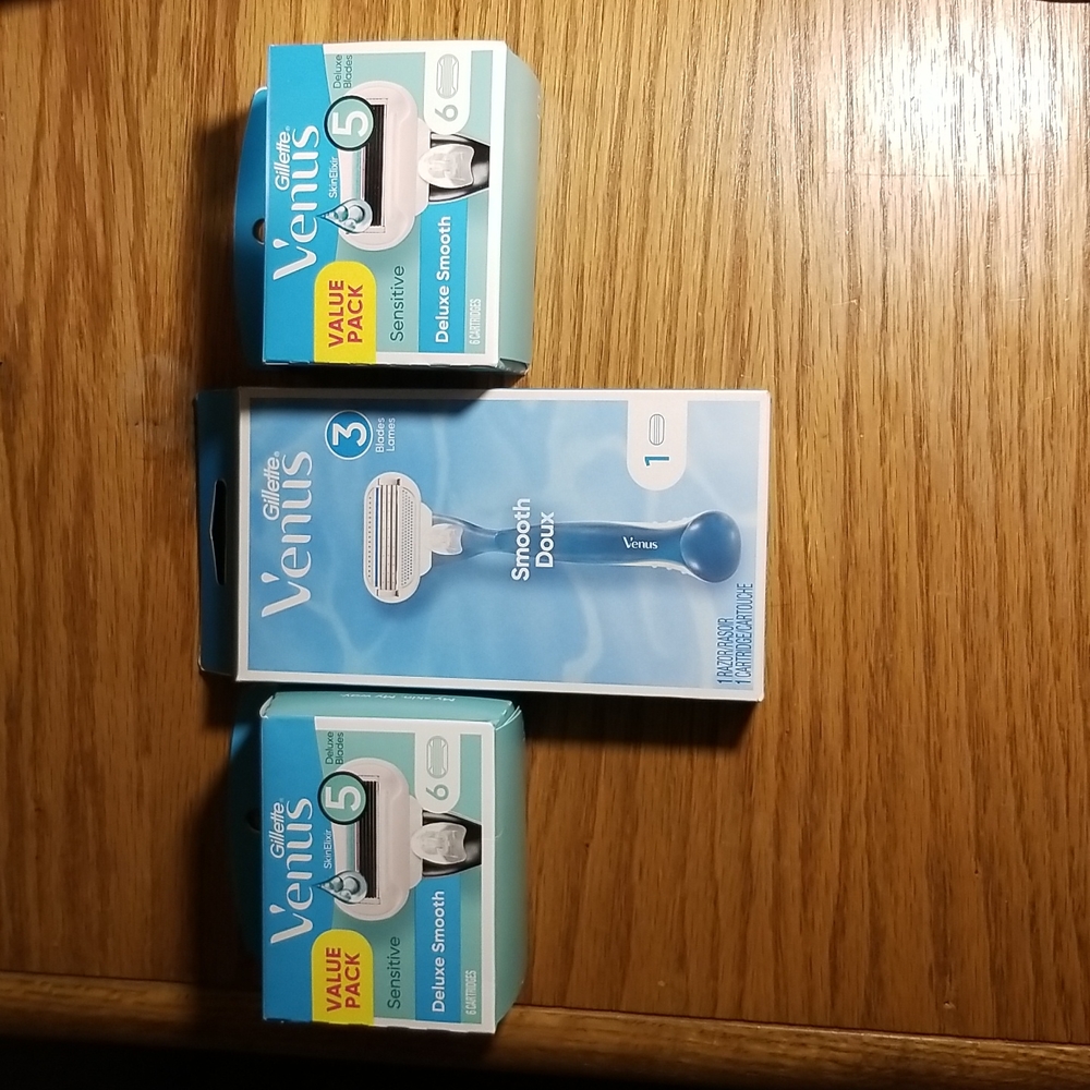 GILLETTE VENUS + 2 X (6 PACKS)